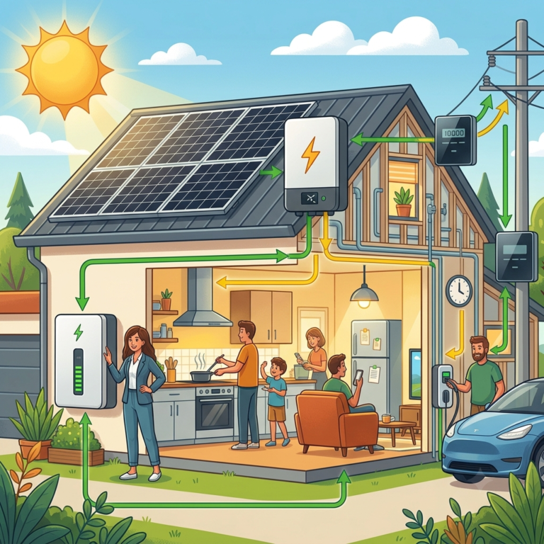 What Is Solar Self-Consumption? A Complete Guide to How HomeSolar Works